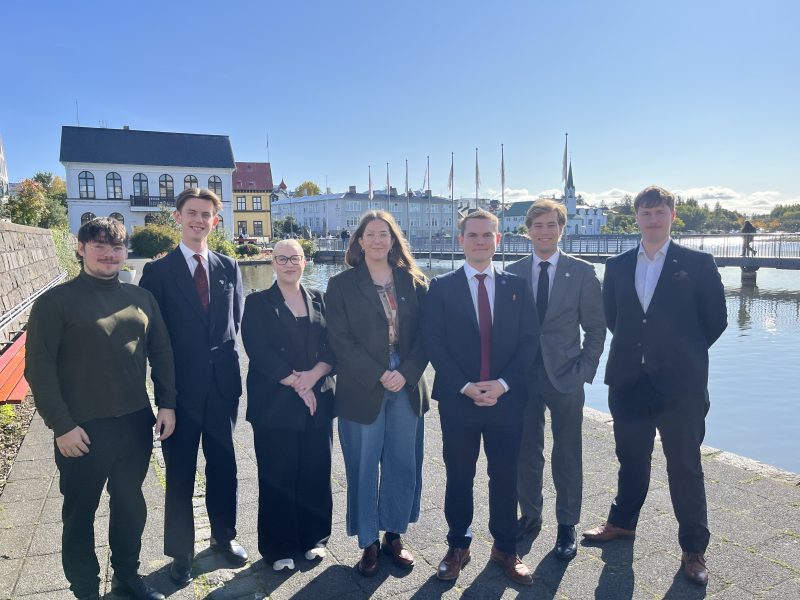 Ungdomens Nordiska Råds styrelse i Reykjavik 2026
